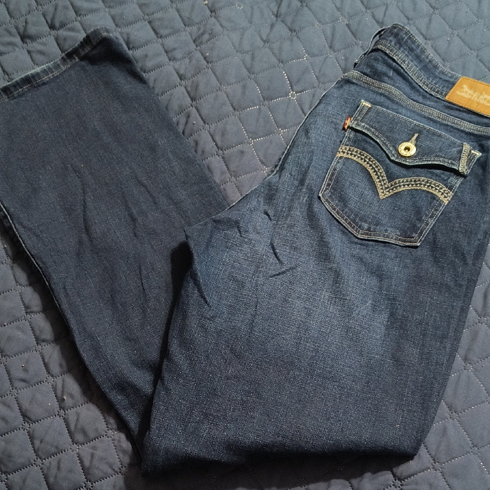 Levi's Classic Indigo Straight Jeans for Women, Like New
